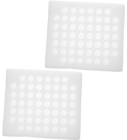 OSALADI 2pezzi Scatole di Schiuma per Uova di Quaglia Supporto per Scomparti Contenitore per Imballaggio Protezione per Spedizione Vassoio per Conservazione Riutilizzabile e Leggero