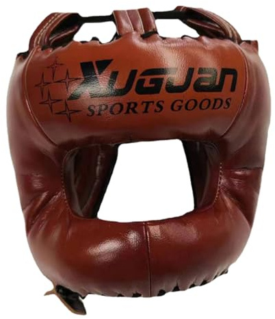 Machtiging Kopfschutz Boxen,Boxhelm,Kopfschutz FüR Kampfsportarten,Verstellbarer,StoßFester Kopfschutz,Verstellbarer,VollstäNdig SchüTzender Kopfschutz Mit Stirnband,Verstellbar