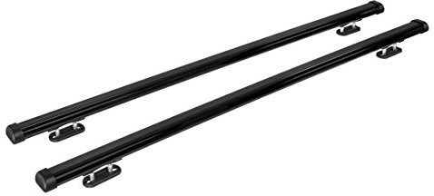 NORDRIVE N15001 Club, Coppia Barre portatutto in Acciaio, Nero, S - 110 cm