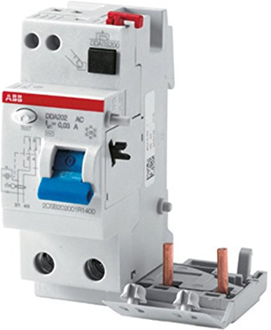 ABB DDA202 AC 63A 300MA BLOCCO DIFFERENZIALE 2P