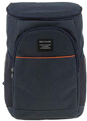 Tubayia Wasserdicht Kühltasche Rucksack 18L Kühlrucksack Isoliertasche für Outdoor Camping Picknick BBQ (Dunkelblau)