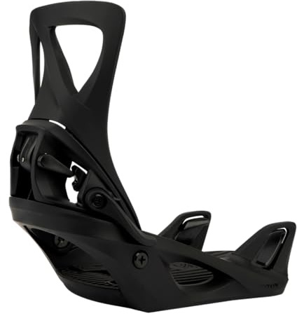Burton Women's Step On Re:Flex Snowboard Bindings, Medium, Black