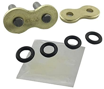 TERAM LOISIRS Fastener Fast Gold To Riveter Compatible for Chain IN Pitch 428+ Gaskets o-Rings Oring New France