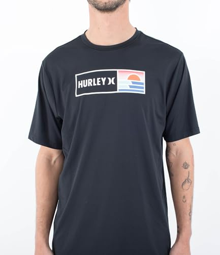 Hurley Everyday Hybrid UPF T-Shirt À Manches Courtes Maillot dermoprotecteur Homme