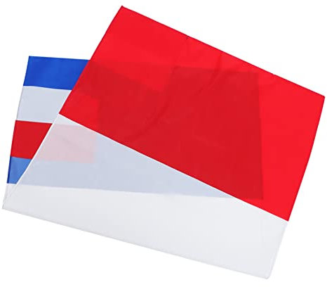 CAXUSD Flag Cape Sports Meeting Cheering Costume Outfit France National Flag Polyester Material Flexible Durable Comfortable Sleeves Easy Wear