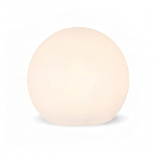 Luce da esterno con cavo a spina bianco IP65 incl. E27 LED 2700 K 600 lm Ø 30 cm luce rotonda sentiero casa giardino palla luce terrazza