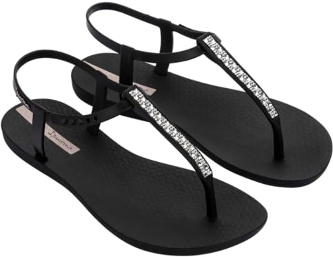 Ipanema Sandalia para mujer Class Chic Fem, negro (black crystal), 35/36 EU