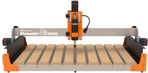 FoxAlien Masuter 3S CNC-Fräsmaschine + 3S 8040 X-Achsen-Erweiterungssatz