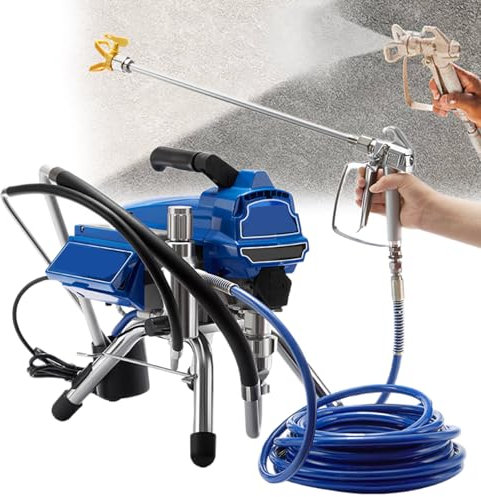 Beachtiful Pulverizador de Pintura Sin Aire de Alta Presión, Ideal para Interiores, Exteriores, Uso Comercial y Bricolaje. Ideal para Contratistas Profesionales.