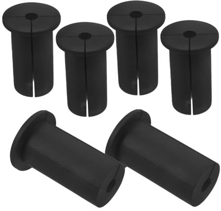 ULTECHNOVO 6pcs Wall Plugs Protection Antenna Silicone Seal for Decorative Wall Enhance Interior Design Cable Routing Kit Wire Cable Cover