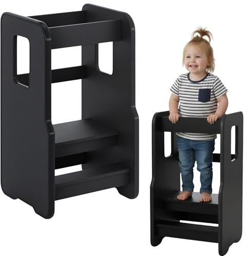 ComfortCove Torre Montessoriana Bambini, Nero