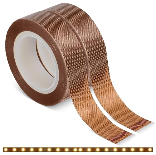 Aysatogc 2 Rollen LED Verdunkelungsband Streifen Abdeckung Dimmen Light Dimming Tape Aufkleber Elektronikgeräte für LED Strip TV Hintergrundbeleuchtung Küche Schlafzimmer Deko