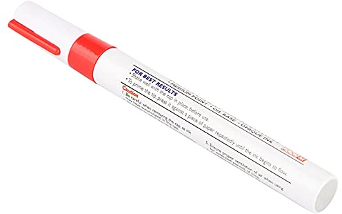 Baxnore 1 lápiz profesional para coche, pintura para neumáticos, bolígrafos para marcar, tinta duradera de secado rápido para vehículos, camiones, SUV, negro, rojo, azul, verde, am (2)