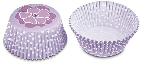Haus Mini Blossom Papier Backblech, Violett, 50 Stück