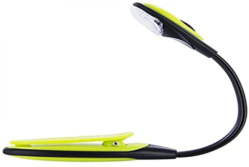 LAMPE DE LECTURE LED PINCE PILE INCLUS - couleur aléatoire