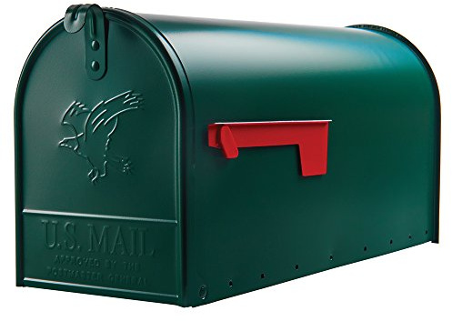 Original US Mailbox - Made in USA - ELITE - Stahl - grün - Gr. T2