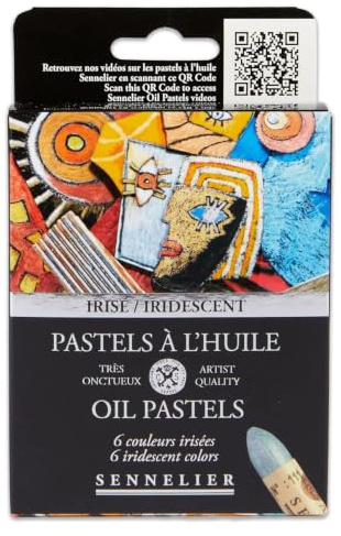 Sennelier Artists Oil Pastels - Set of 6 x Iridescent