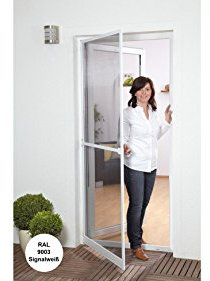 CULEX Insektenschutz-Türbausatz Basic BxH: 100 x 210 cm, 100 cm, Türen, 210 cm, Rahmenfarbe weiss