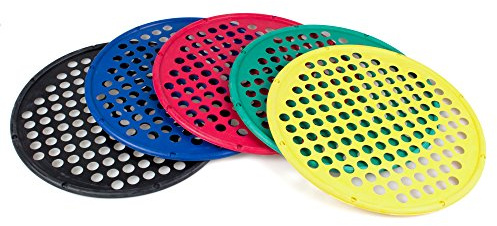 AFH Webshop 5er Spar Set | Progressiver Handtrainer | Power Web | Handweb | Grip Trainer | Handtrainer | Fingertrainer | Durchmesser 36 cm | 5 Verschiedene Widerstände