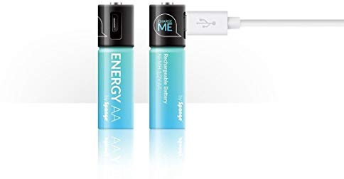 Sponge Energy AAA Piles Rechargeables USB