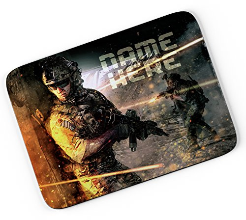 Personalised Mouse Mat DUTY COD GAMER SOLIDER KS20 Computer Pad PC Laptop Gamer Work Teacher Gift