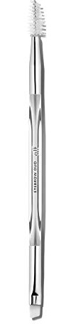 e.l.f. Precision Dual-Sided Eyebrow Brush, Make-up Brush for Shaping, Sculpting & Filling Brows, for Even Application, Vegan & Cruelty-Free