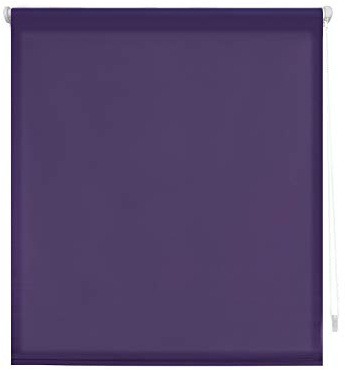 Blindecor Aure | Lichtdurchlässiges Rollos für Fenster und tür ohne bohren mit klämmträger - Violett, 67 x 180 cm (BxH) | Stoffgröße 64 x 175 cm | rollo klemmfix lichtdurchlässig