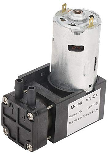 Mini Vacuum Pump -85kPa,DC24V VN-C4 40L/min Small Oil-Less Oil-Free Vacuum Pump for Gas Air,for Disinfection Equipment, Vacuum adsorption Automation Equipment