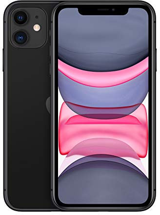 Apple iPhone 11 (128 GB) - Schwarz (inklusive EarPods, Power Adapter)