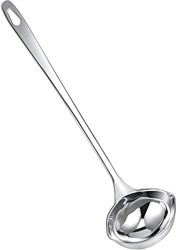 Stainless Steel Soup Spoon Canning Ladle for Kitchen Cooking - 2 oz (1)