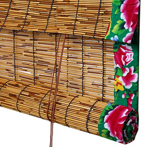 HHXX Les Rideaux en Rouleaux De Roseau, Les Rideaux en RéTro, Peuvent êTre LevéS Et AbaisséS, Les Stores Pare-Soleil Et De Radioprotection,Peuvent êTre PersonnaliséS