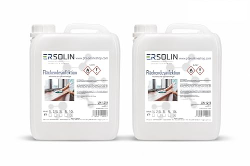 Flächendesinfektion 2 x 10L gegen Viren und Bakterien Desinfektionsmittel sehr ergiebig