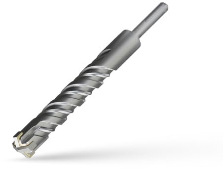 CSOOM Punta per trapano SDS Plus, 25 x 210 mm, punta per trapano professionale per calcestruzzo, ideale per foratura su pietra, calcestruzzo, pietra naturale, muro di mattoni