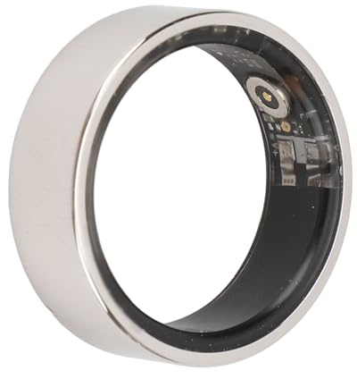 Anillo Inteligente con Seguimiento de Salud, Modos Multideporte - Ultra Resistente Al Agua IP68, Duración de la Batería de 7 Días, Regalos Ideales para Ocasiones - Aplicación (8#)