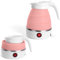 Flintronic Silicone Collapsible Kettle Water Bottle-Pink