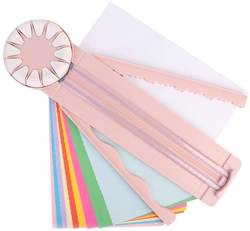 Papierschneider, 12-in-1 Papierkartenschneider Cardboard Trimmer Mit 360° Drehbarem Kopf Multifunktionale Papierschneidemaschine Papierschneider Werkzeug Für Papier, Fotokarten, Scrapbooking