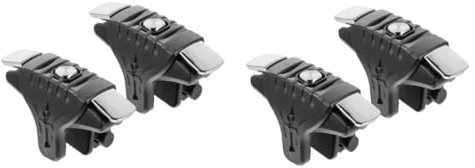 OKUMEYR 2 Pairs Gamepad Triggers Gaming Grip Controller Trigger Practical Game Controller Portafilter Phone Game Sensitive Shoot Smartphone Shooter Handle Trigger Sturdy Game Trigger Alloy