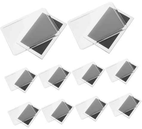 Alipis 10stücke Magnetische Bilderrahmen Für Kühlschrank Rechteckige Bilderrahmen Diy Fotografie Rahmen Kleine Für Wohnzimmer Schlafzimmer Whiteboard