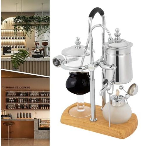YNAADYH Siphon Kaffeemaschine Kaffeekanne Extraktionswerkzeuge für Handgebrühten Kaffee Handgebrühter Kaffee Kaffeekanne Extraktionswerkzeug Kaffeemaschine für Barista