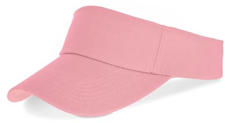 Casquette Visière Femme, Visiere Casquette Anti UV Femme, Casquette Visière Sport, Visor Cap, Convient aux Jeux De Ballon, à la Course à Pied et Autres Activités de Plein Air des Adolescents (Rose)
