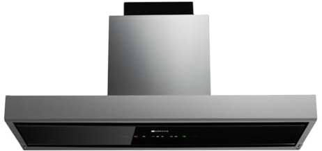 Cappa Aspirante da Incasso Kompatic Yara 90 KPYR90BIS, 90 cm, 800 m³/h, Classe A++, Gesture e Touch, Telecomando, No Drip, LED Regolabile, Acciaio Inox