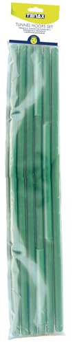 Tenax Archetti per Serrette Tunnel 170 cm Verde (3 Pezzi) - Confezione con 6 Tubi da 85 cm + 3 raccordi da 15 cm