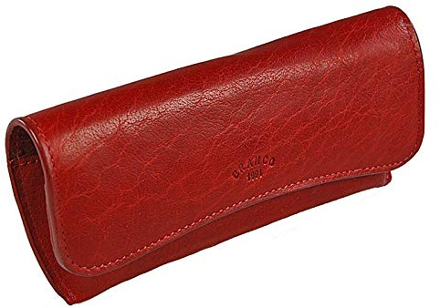 GoBago Brillenetui Leder Brillentasche Lederetui für Brille