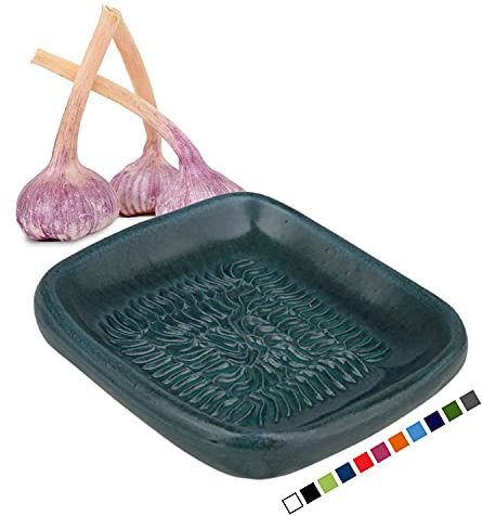 ANCKERAMIC Finlandia Rallador de cerámica original – Rallador de cerámica como rallador de nuez moscada, rallador de ajo, rallador de jengibre, fabricado en Finlandia (Cadet)