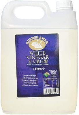 Goldden Swaan White Vinegar 5L for Cleaning, Pickling, Marinating, Weed Killer & Cooking