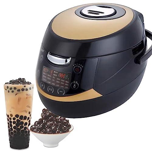 SACLMD Pearl Pot Automatico,Pot Automatico 5 Litri,Tapioca Pearl Cooker,Fornello Commerciale per Negozio di tè
