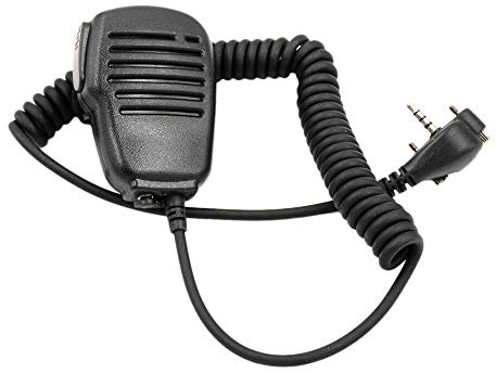 Seprendi Axelhögtalare mikrofon handmikrofon med PTT för standard bärbar tvåvägsradio VX-231 EVX-531 VX-160 VX-168 VX-180