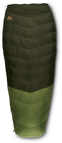 Kelty Supernova Daunenschlafsack, kompakt + leicht, geräumige Form für alle Körpertypen und Schlafpositionen, recycelte Shell-Stoffe (40 Grad, regulär)