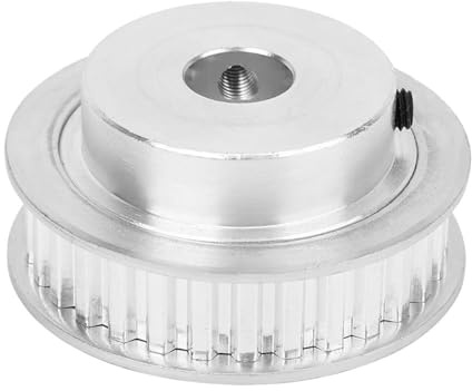 ViaGasaFamido Riemenscheibe, Synchronrad, 30 Zähne, XL-Riemenscheibe, Aluminiumlegierung, Mechanisches Kraftübertragungszubehör, Flachriemenscheiben (XL-Synchronisationsrad mit 30 Zähnen und 5