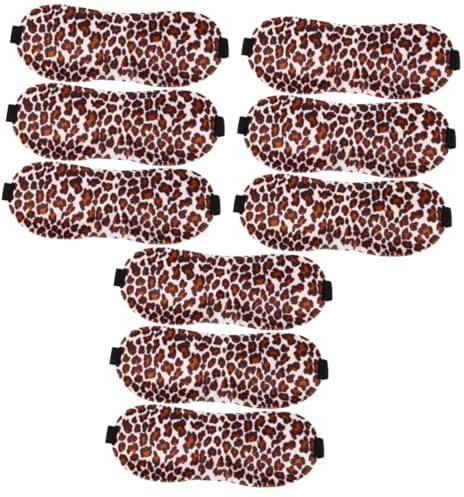 Beaupretty 9 Pz benda pieces romper eye patches oculele pezzi oqq sleeping mask snug occhiaie strenne dormire strenna rest traspirante occhiali Mancare stoffa